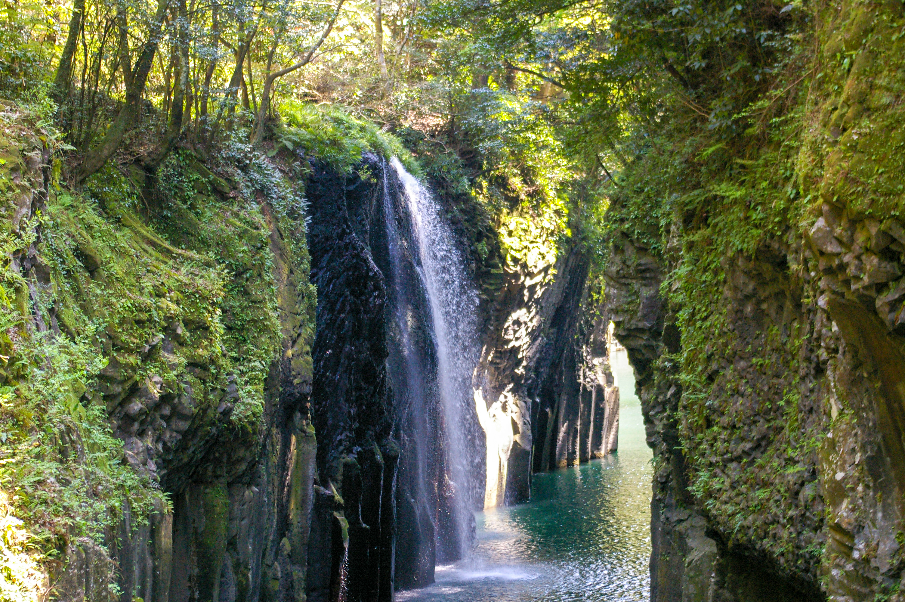 滝の写真,宮崎県高千穂峡（00396）