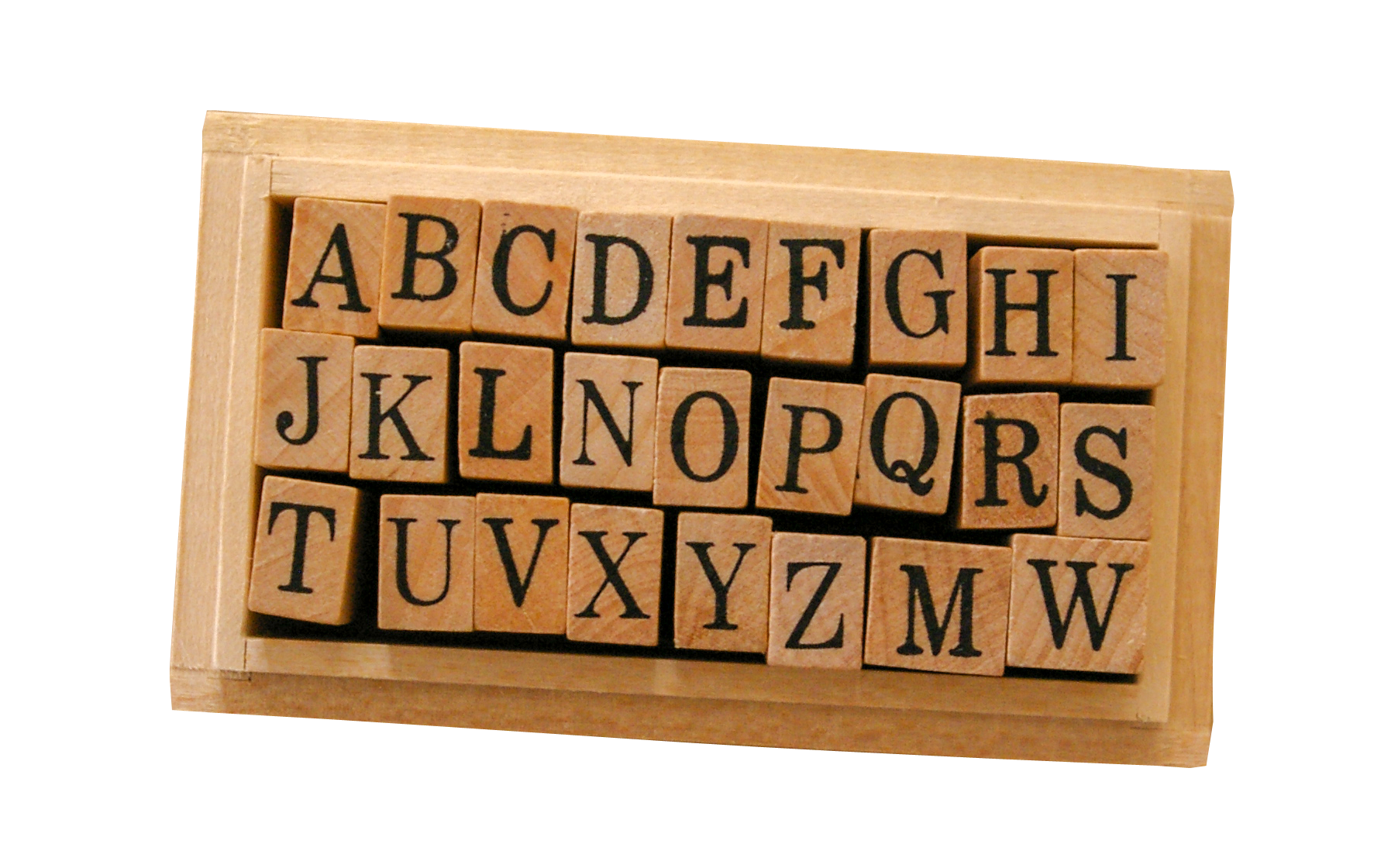 アルファベットのスタンプ（00996）