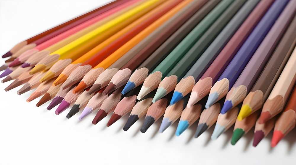沢山の色鉛筆