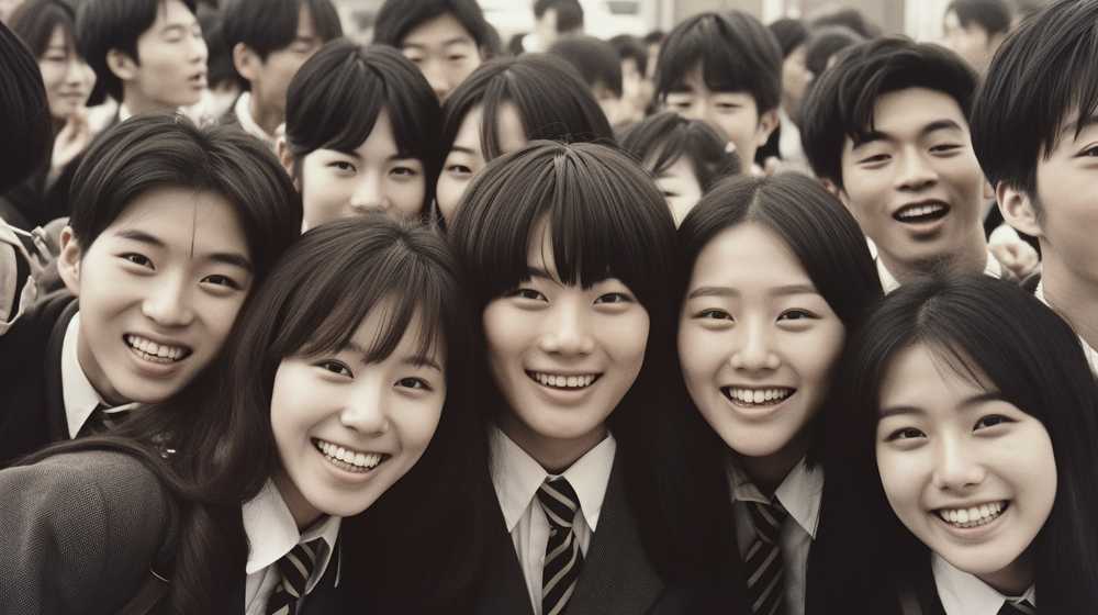 昭和の高校生たち