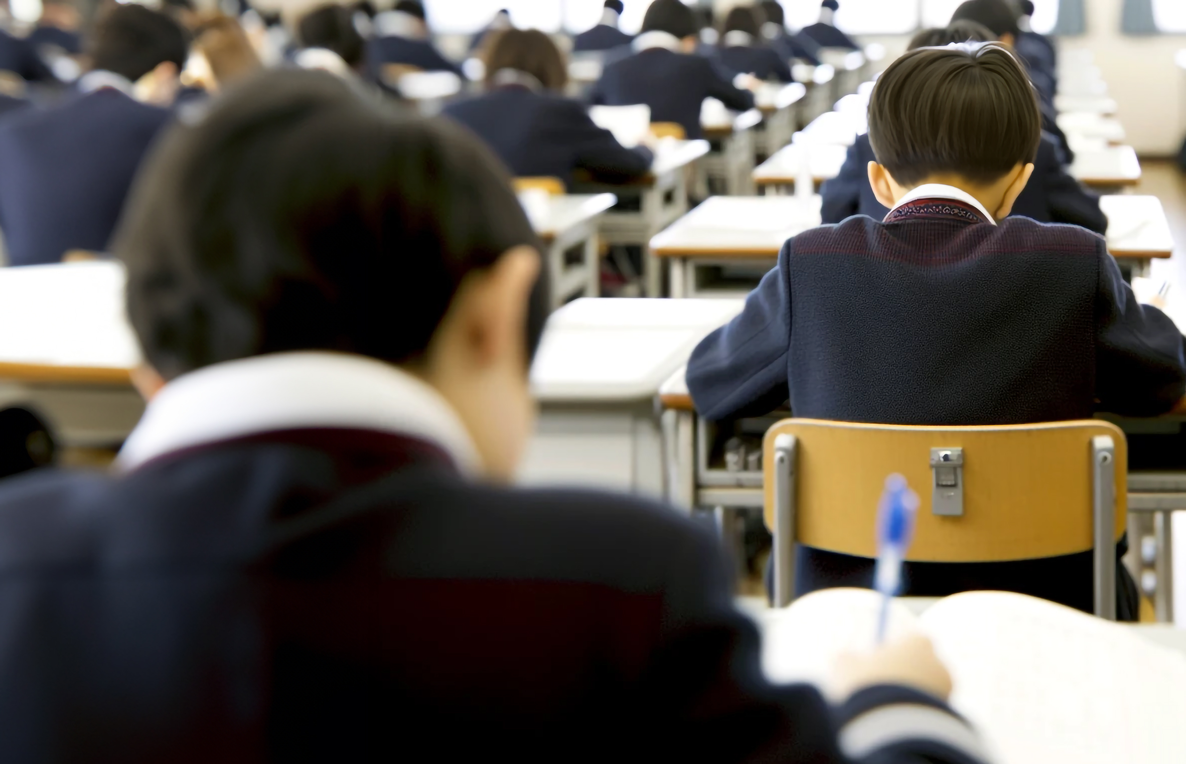 中学生の授業風景