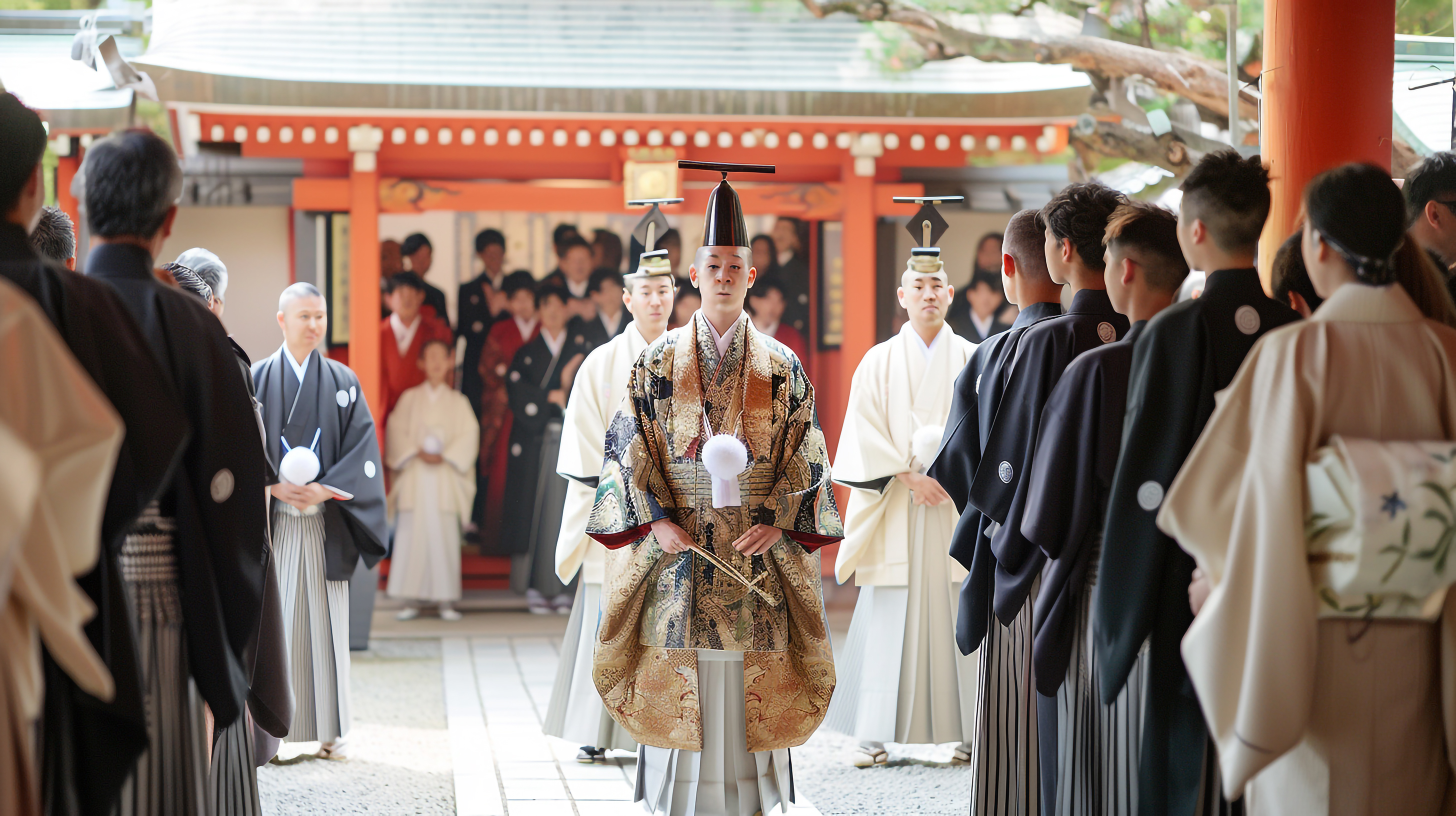 神社での祭事