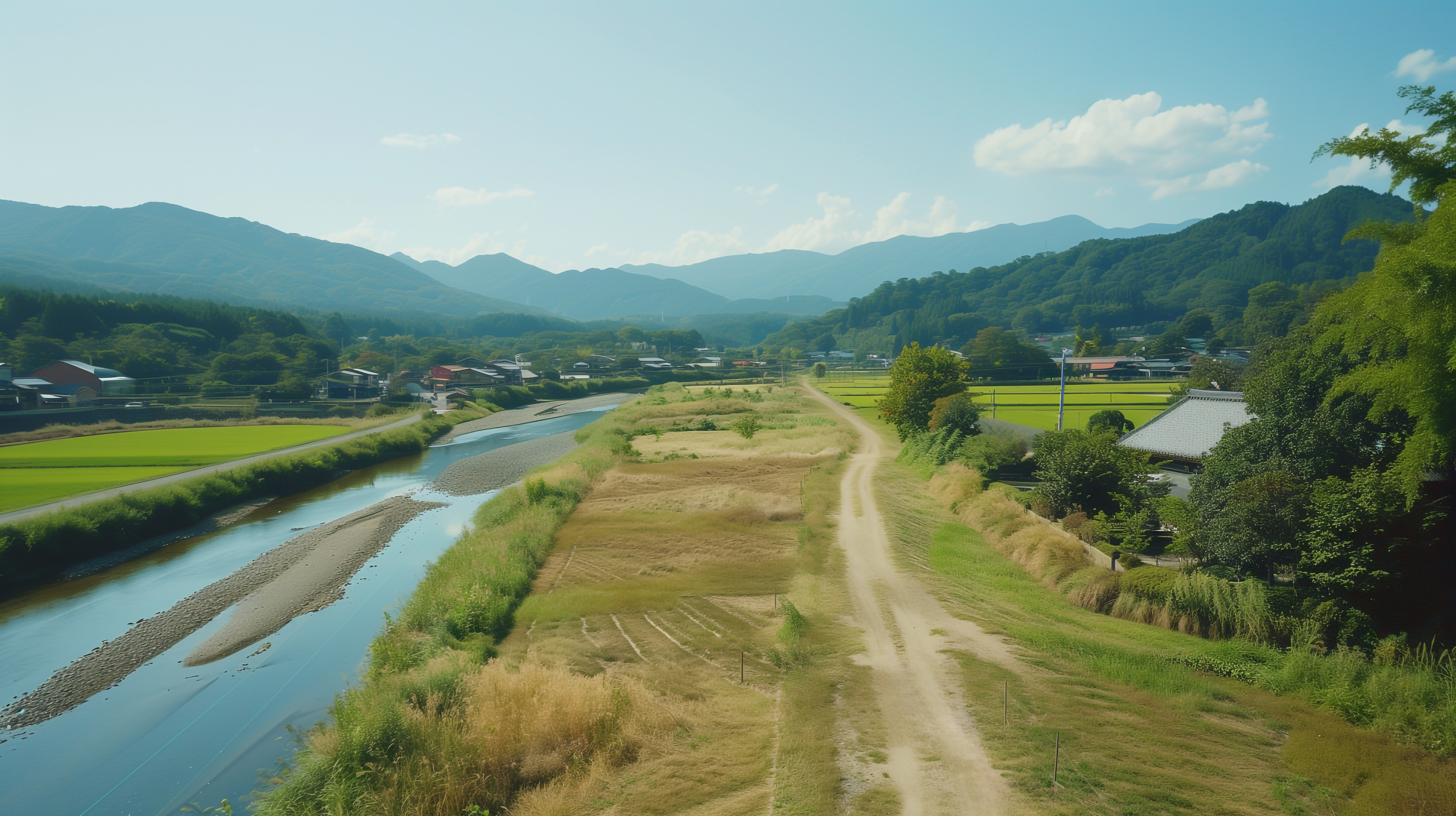 田舎の風景