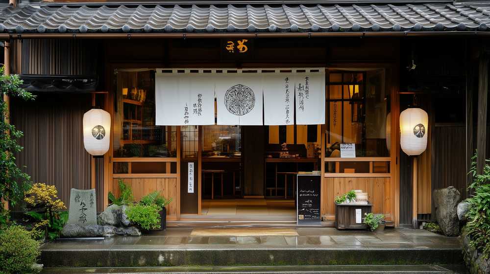 伝統的な和食屋・和風の建造物