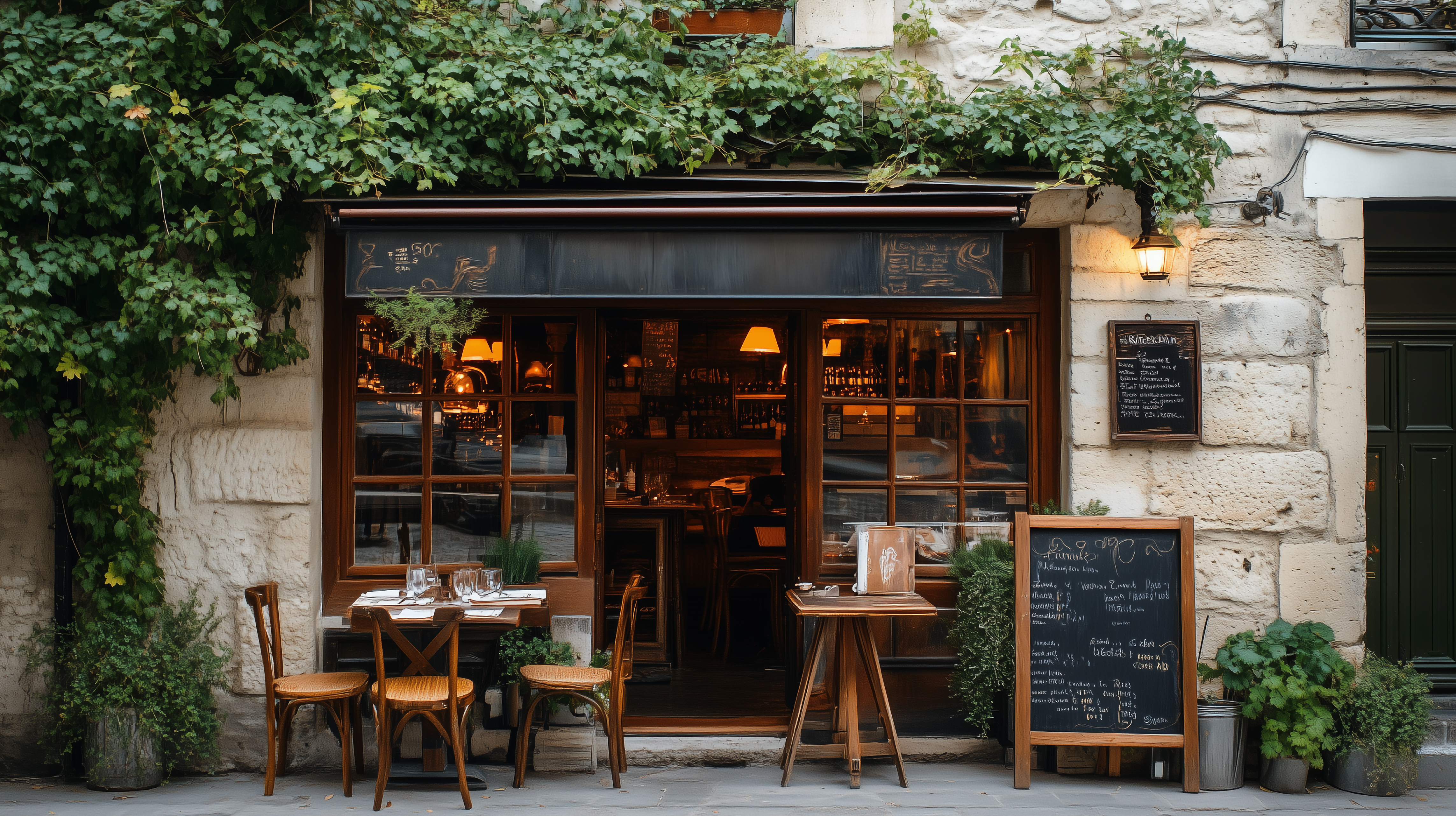 老舗のフランス料理店